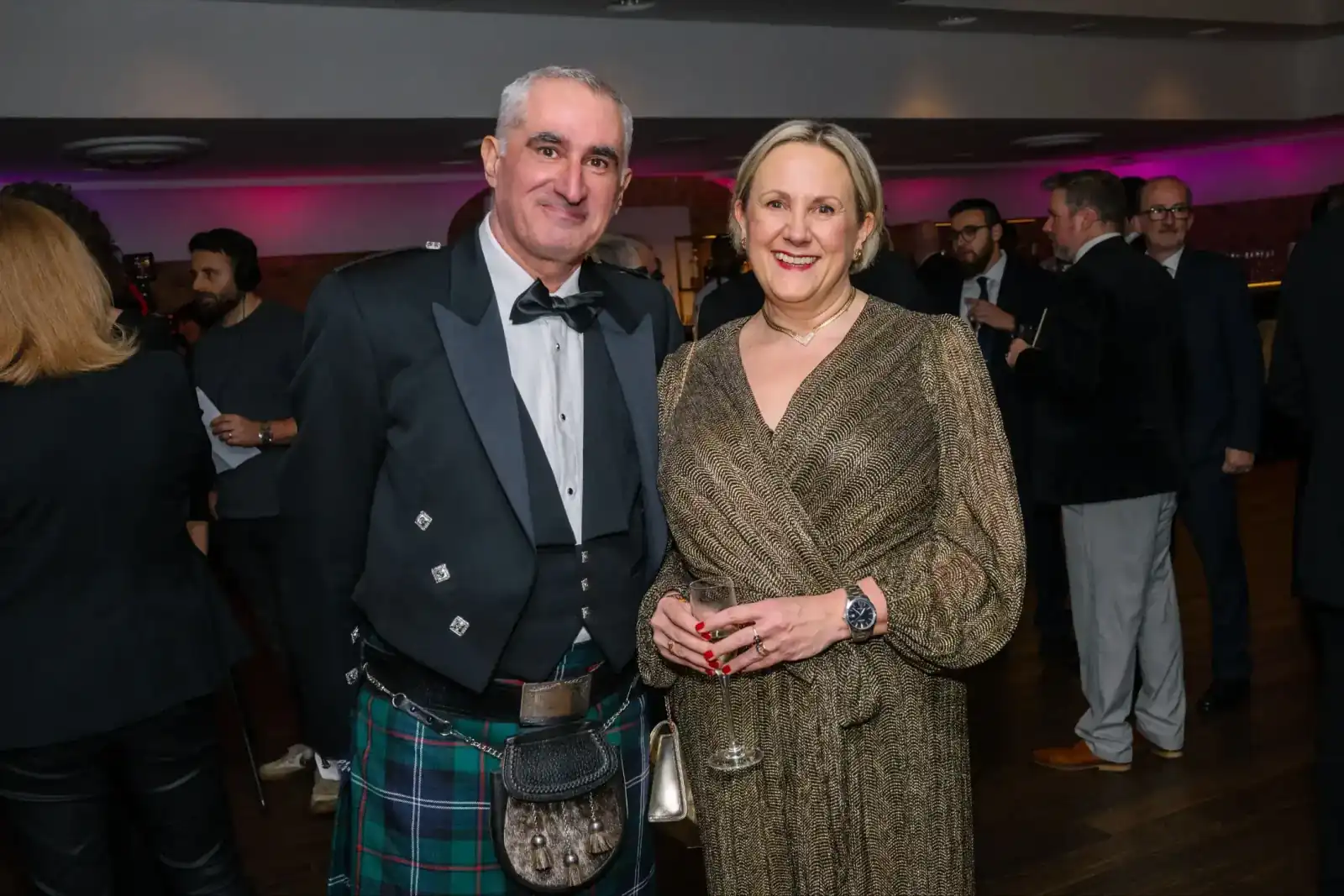 Darius and Jo at the Bett awards event