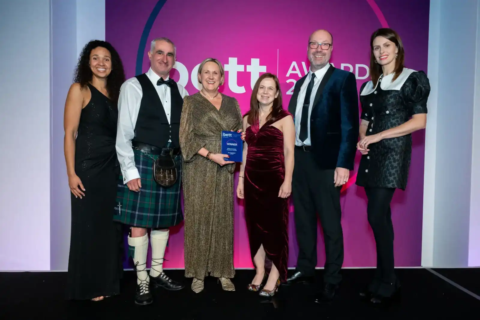 Bett awards group photo
